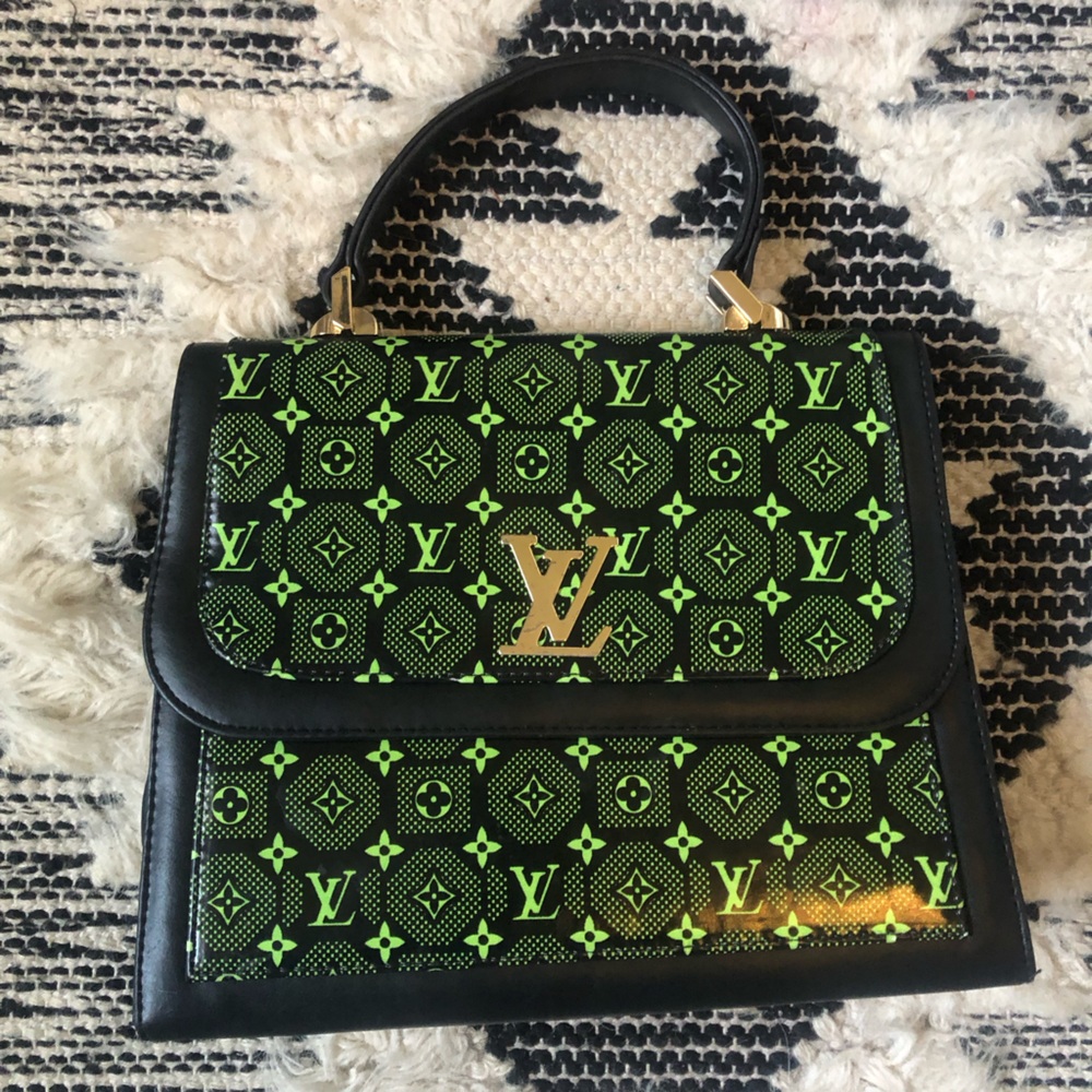 Inspired monogram bag